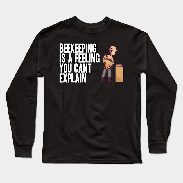 Funny Beekeeping Beekeeper Boy Long Sleeve T-Shirt by skaterly